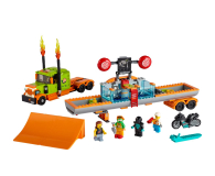 LEGO City 60294 Ciężarówka kaskaderska - 1026655 - zdjęcie 2